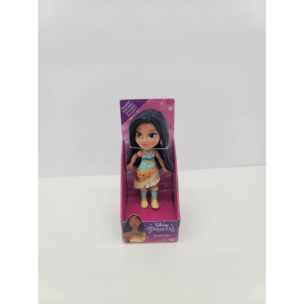 Disney Princess Mini Toddler Doll Pocahontas 3.5" Jakks Pacific Poseable